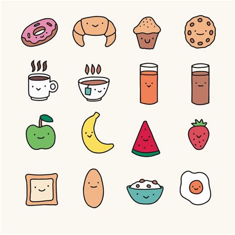 Cute small drawings food - Find & Download Free Graphic Resources for Cute Cartoon Food. 99,000+ Vectors, Stock Photos & PSD files. Free for commercial use High Quality Images